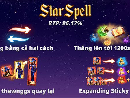 Khám phá cách chơi slot Star Spell tại nhà cái JBO